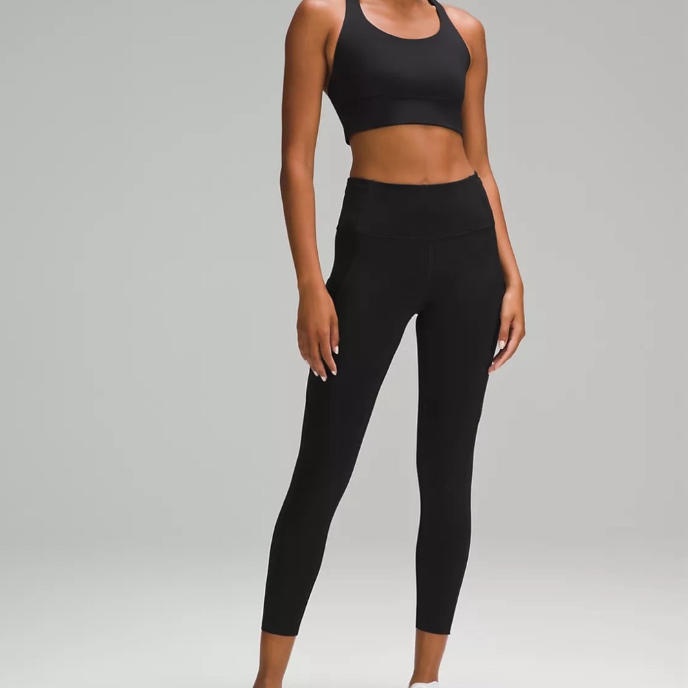 Authentic Lululemon Fast and Free High-Rise 25" leggings size 6
